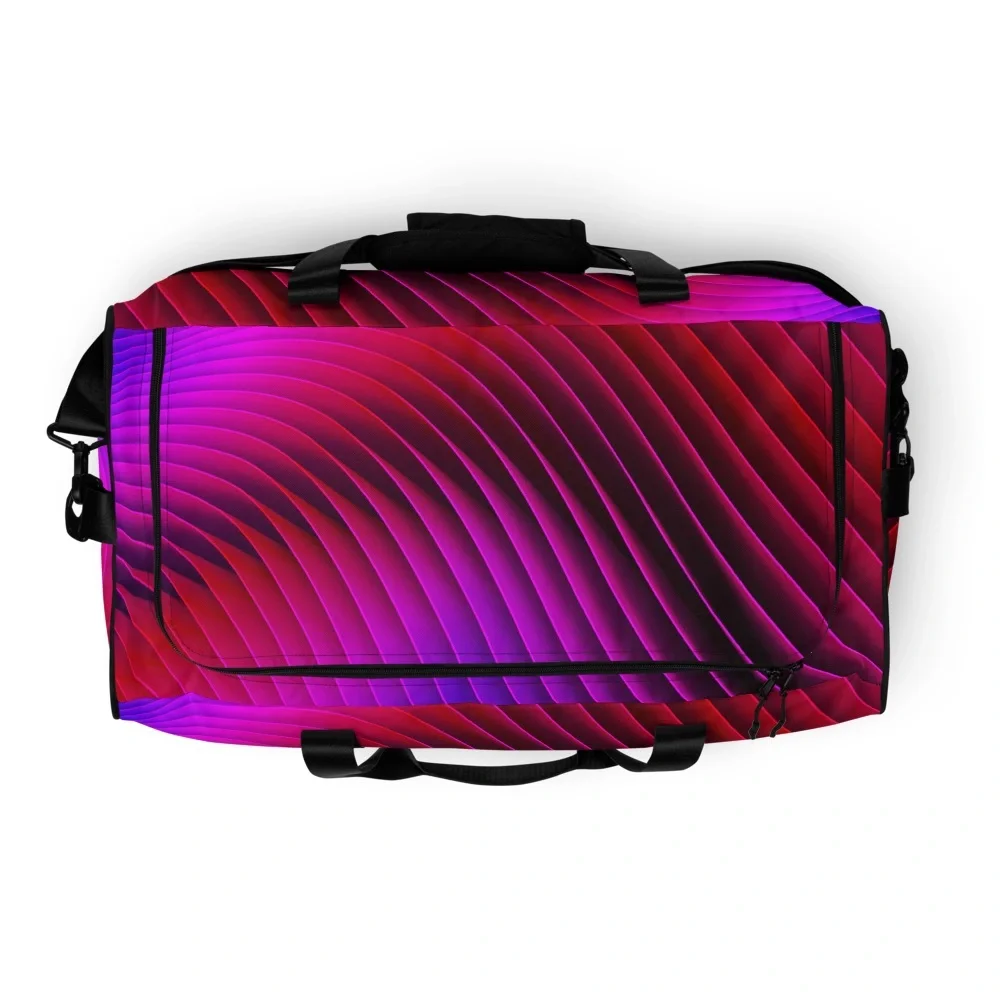 Duffel Bag Max Storage Space, Bright Colorful Design. Durable.